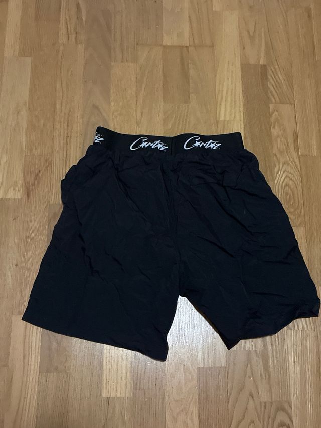 Pantalones Cortos Boxeador Corteiz Negros