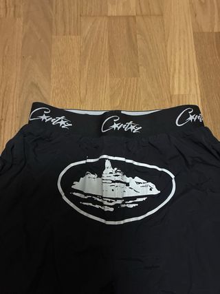 Pantalones Cortos Boxeador Corteiz Negros