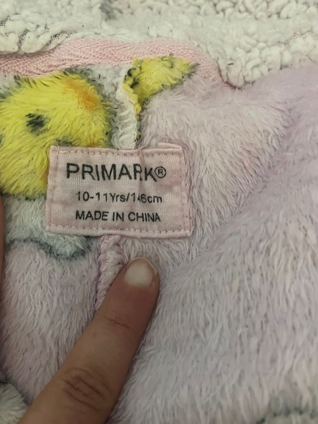 Pigiama intero bambina fantasia cibo