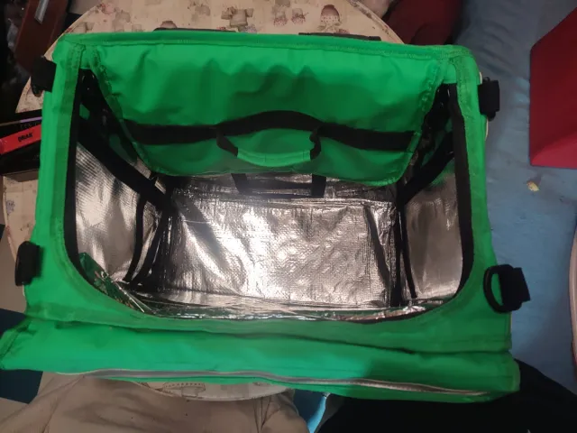 Maleta Uber Eats Verde