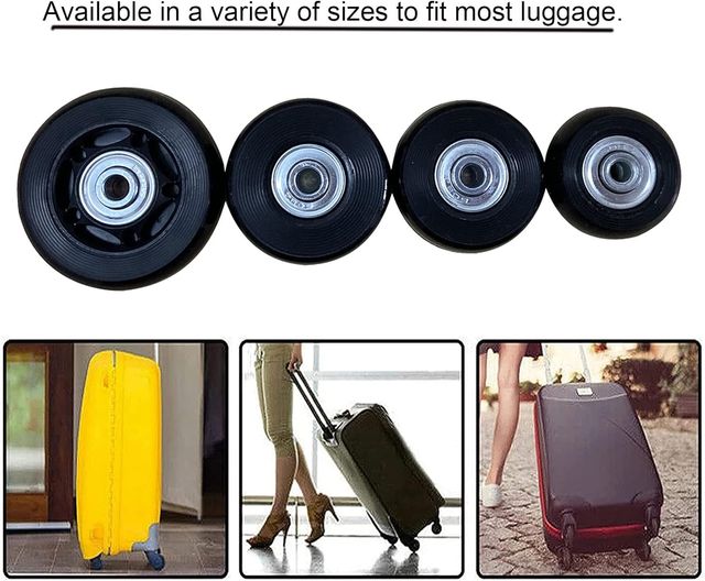 Ruedas de Repuesto para Maletas de Viaje
