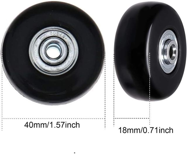 Ruedas de Repuesto para Maletas de Viaje
