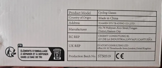 Gafas ciclismo fotocromáticas