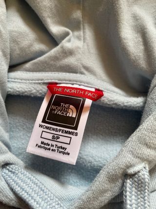 Felpa corta The North Face Azzurra S