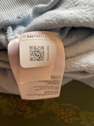 Felpa corta The North Face Azzurra S