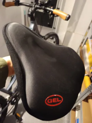 Funda sillín gel bicicleta