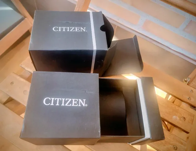 Caja para reloj Citizen negra
