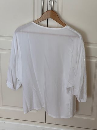 Chaqueta Lentejuelas Blanca