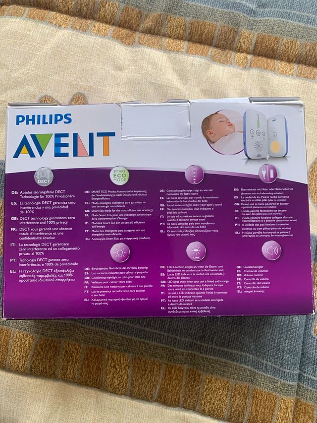 Vigilabebés Philips AVENT DECT SCD501