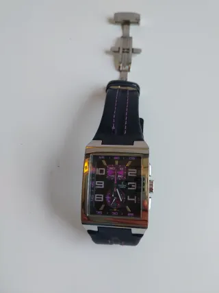 Reloj Festina Hombre Negro y Morado