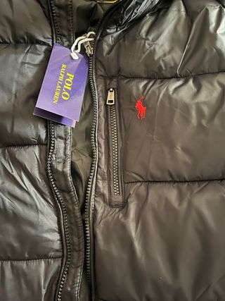 Abrigo Polo Ralph Lauren Negro