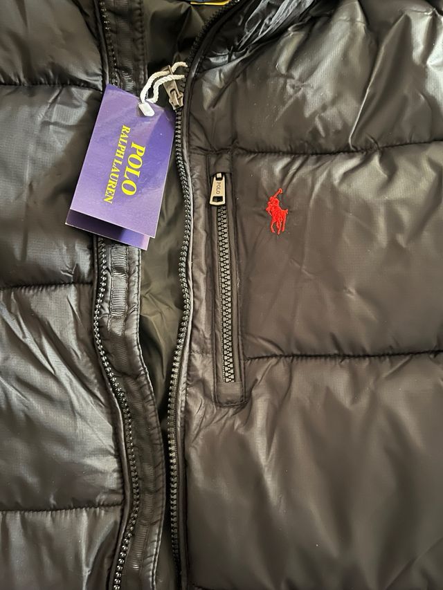 Abrigo Polo Ralph Lauren Negro