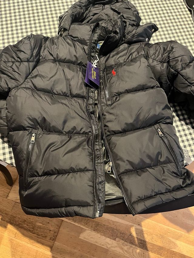 Abrigo Polo Ralph Lauren Negro