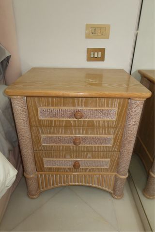 Mesitas de noche de madera (2 unidades)