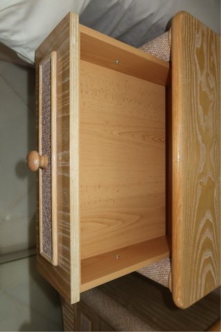 Mesitas de noche de madera (2 unidades)