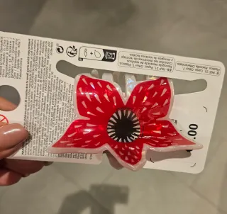 Pinza capelli Stranger Things Demogorgone