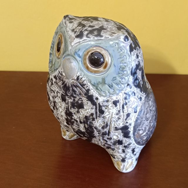Búho de cerámica de Lladró