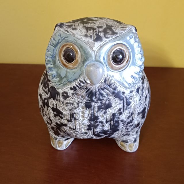 Búho de cerámica de Lladró