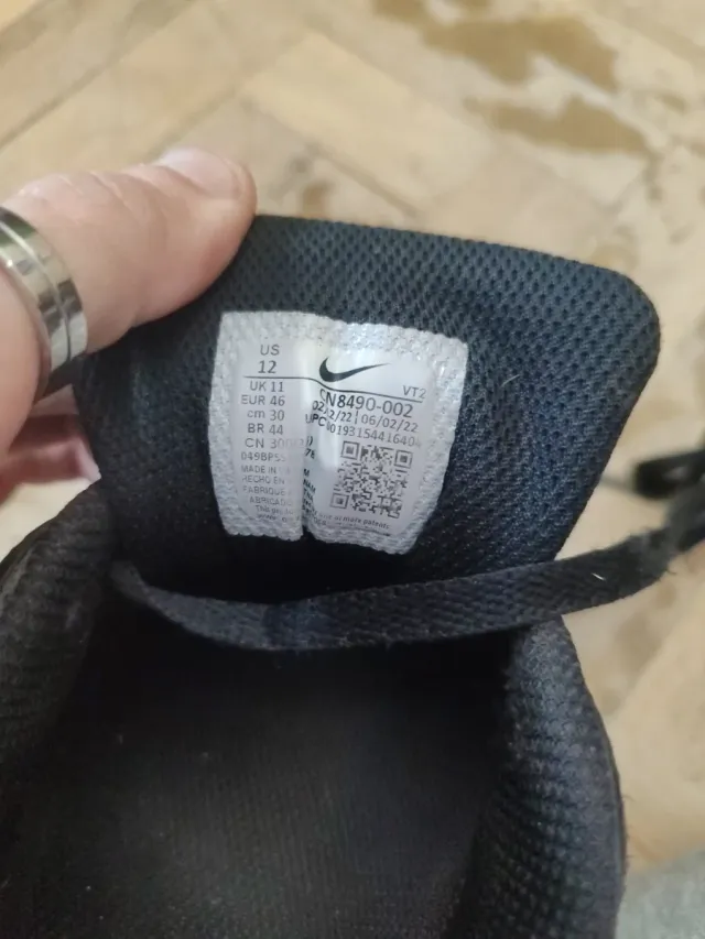 Nike Air Max 90 Negro/Gris