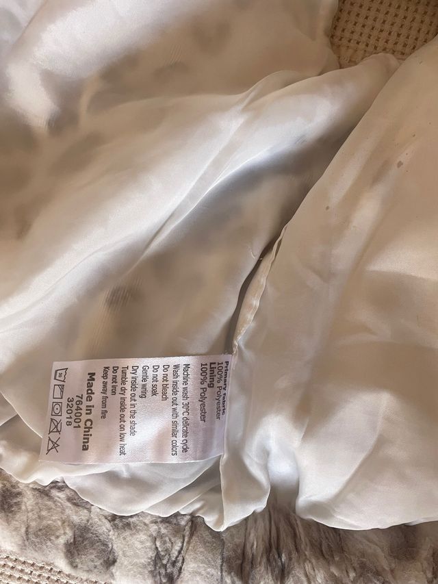 Chaleco de niña animal print con cremallera