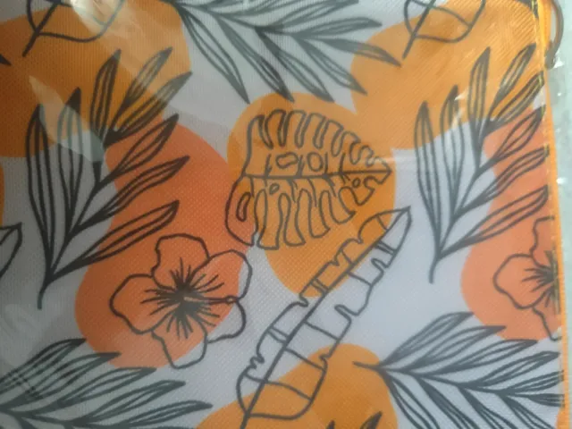 Neceser estampado tropical