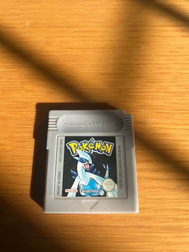 Pokémon Edición Plata Game Boy DMG-AAXS-ESP
