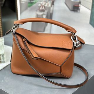 Bolso Loewe Marrón Piel