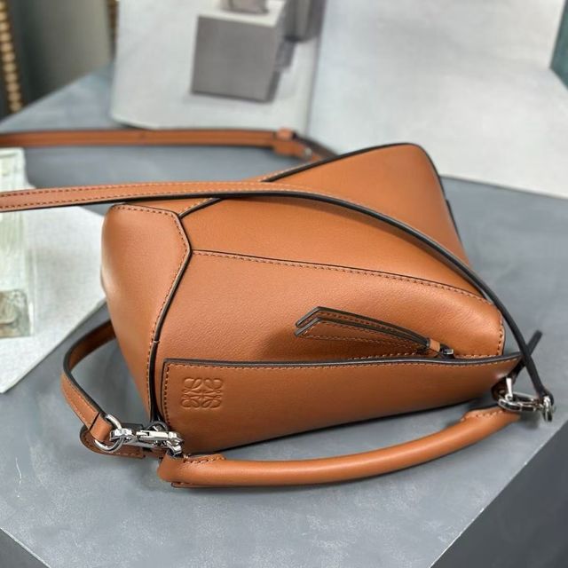 Bolso Loewe Marrón Piel