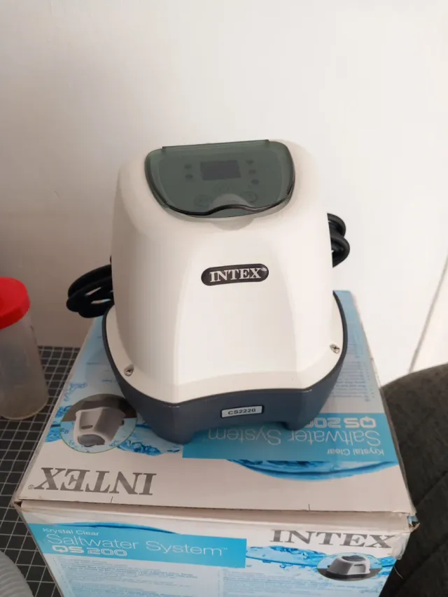 Filtro de Sal Intex Krystal Clear QS200