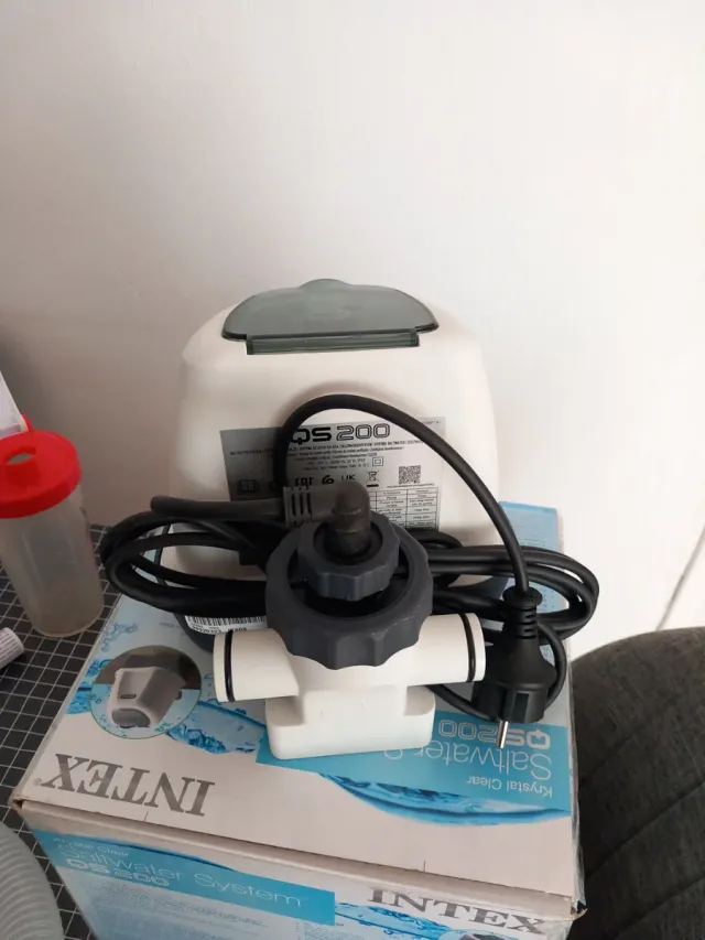 Filtro de Sal Intex Krystal Clear QS200