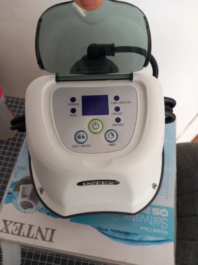 Filtro de Sal Intex Krystal Clear QS200