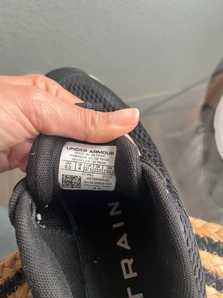 Zapatillas deportivas Under Armour negras