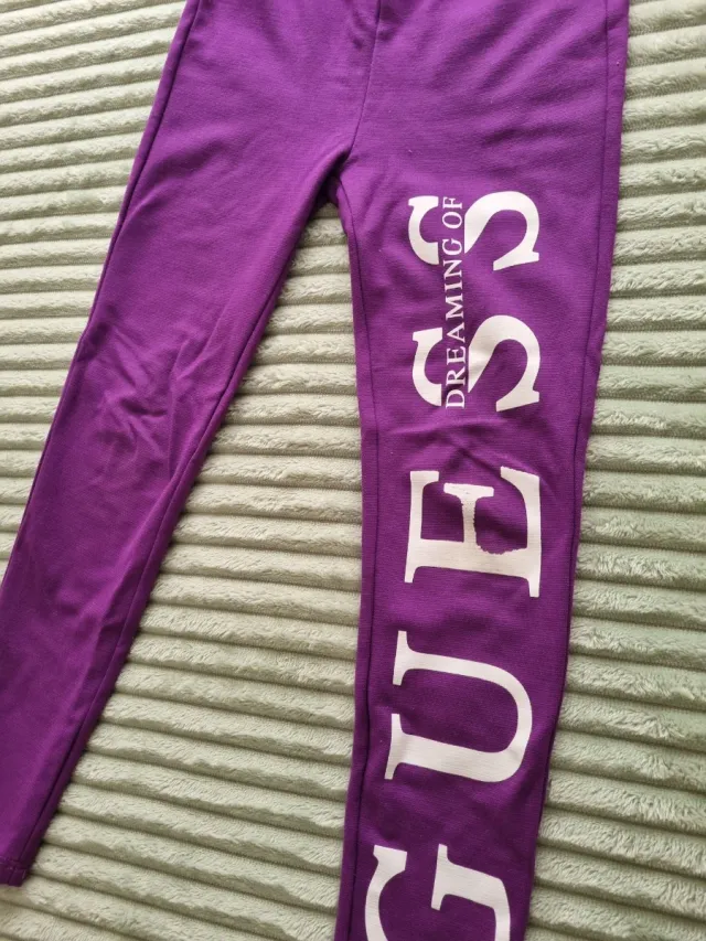 Leggings Guess Morados Talla 7 Años