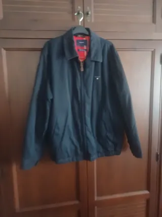 Chaqueta Gant Hombre Negra Roja