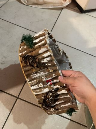 Decorazione Albero di Natale in Legno