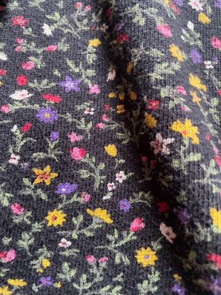 Felpa Levi's nera stampa floreale