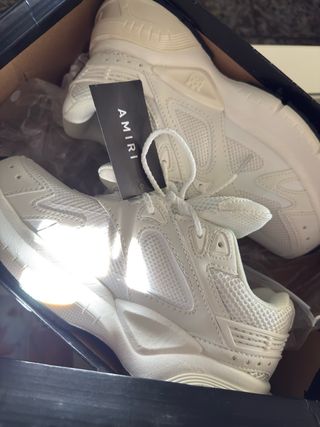 Deportivas Amiri Blancas Talla 38