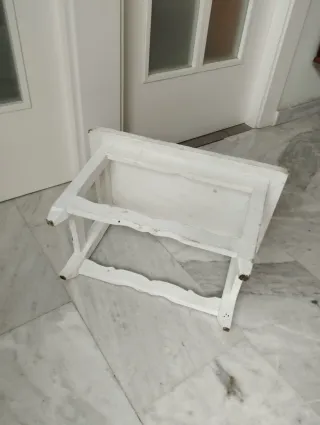 Mesita auxiliar retro vintage madera