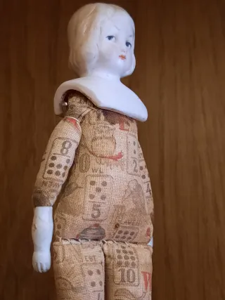 Muñeca antigua cabeza porcelana China