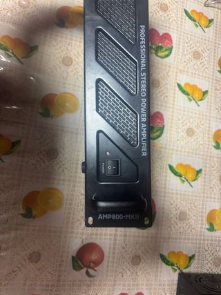 Amplificador Ibiza AMP800-HKII Negro