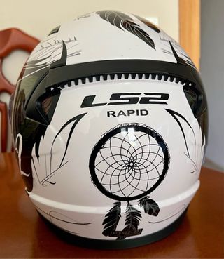 Casco LS2 Integral Plumas y Atrapasueños