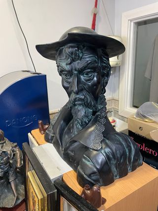 Busto Don Quijote Bronce
