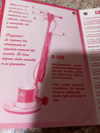 Abrillantadora y pulidora