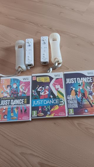 Consola Wii con juegos y accesorios