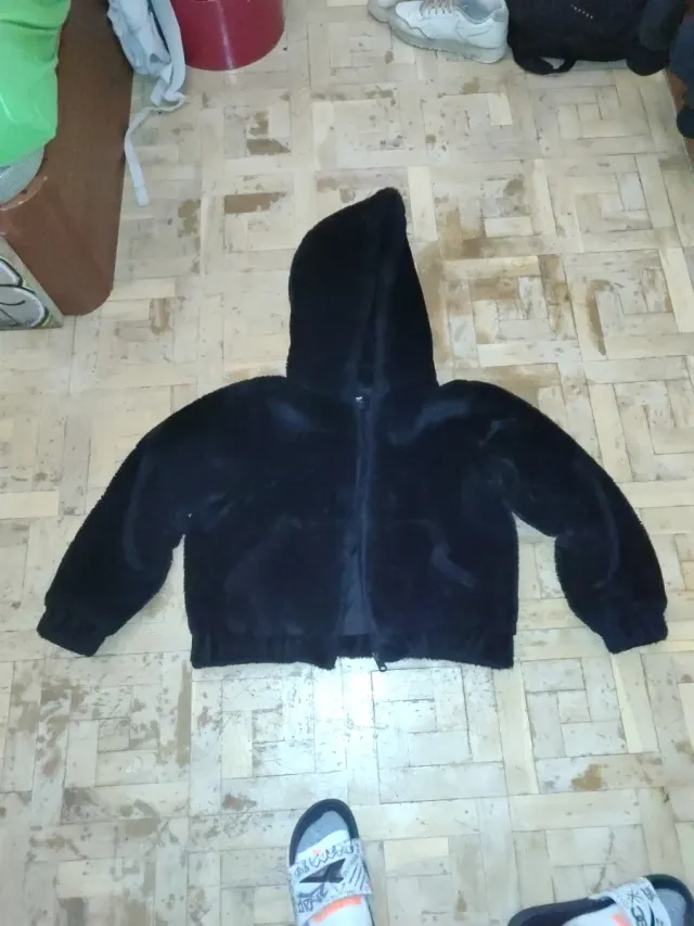 Abrigo Negro Mujer Pull&Bear