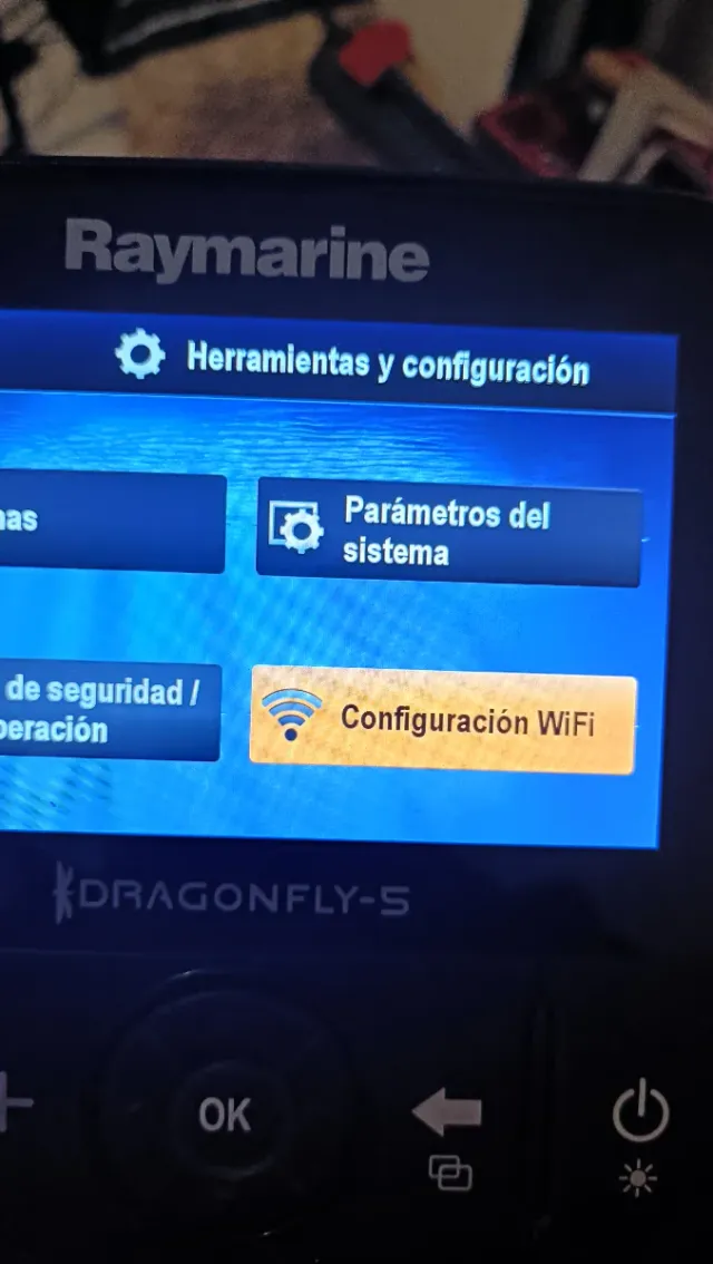 Sonda pesca Raymarine Dragonfly 5