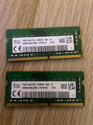 Pack 2 Memorias RAM SK hynix 16GB DDR4