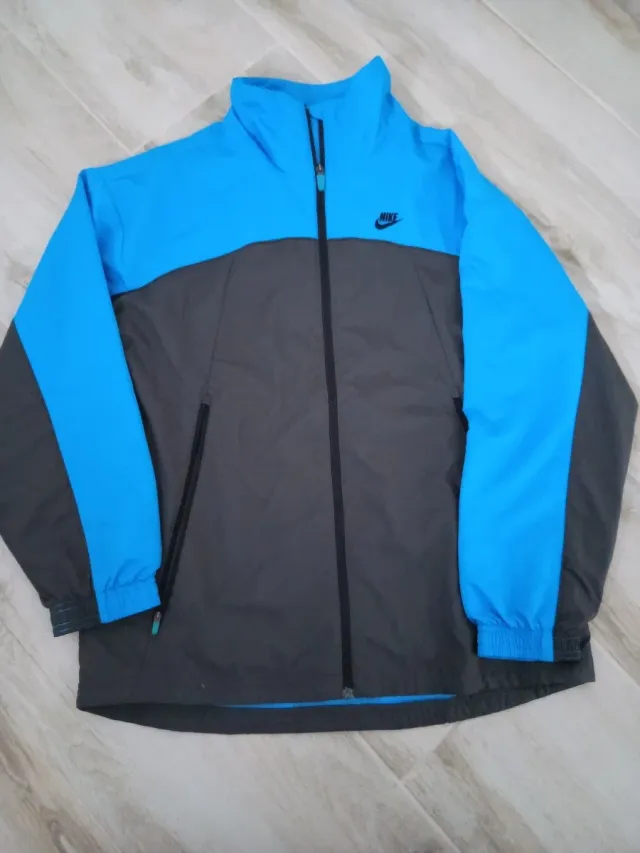 Chaqueta Nike Azul y Gris