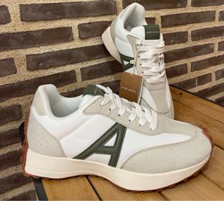 Zapatillas Álvaro Moreno Verde y Blanco
