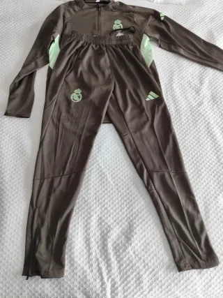 Chándal Adidas Niño Marrón y Verde